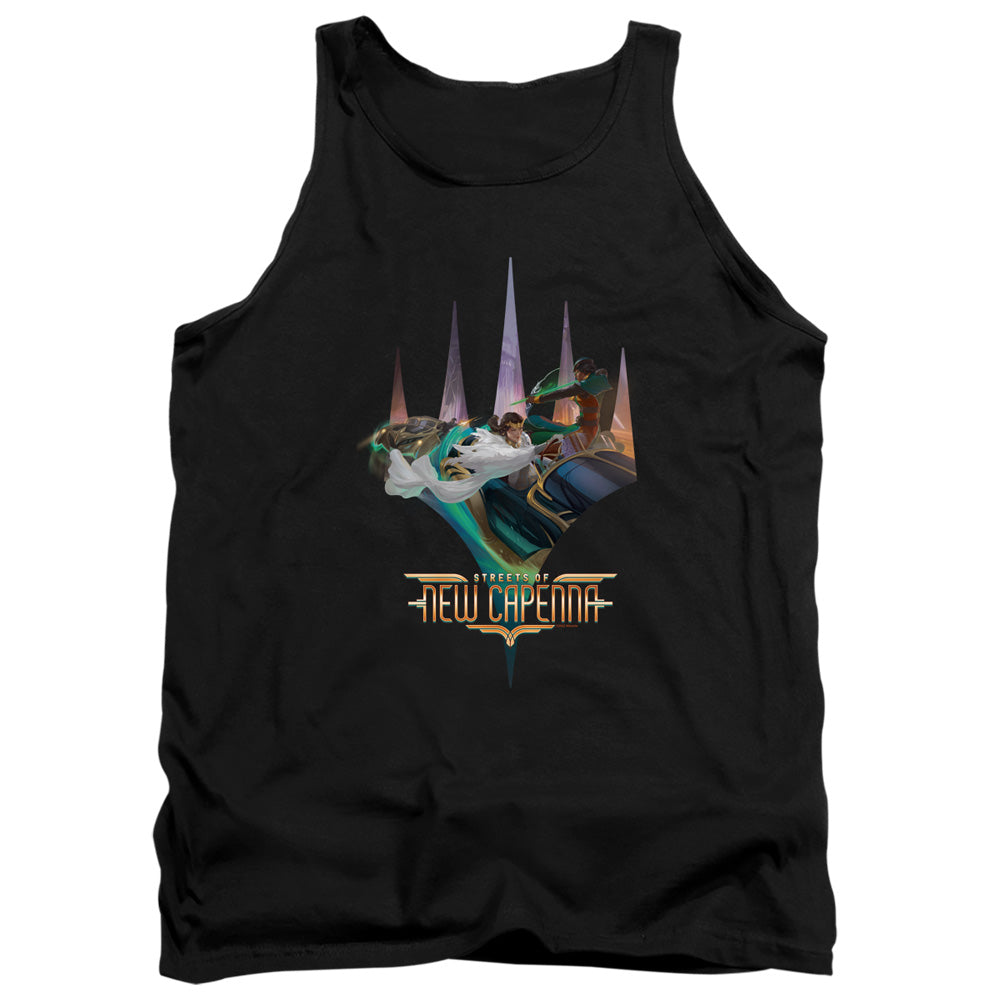 Magic The Gathering Planeswalker Logo Mens Tank Top Shirt Black Officially Licensed