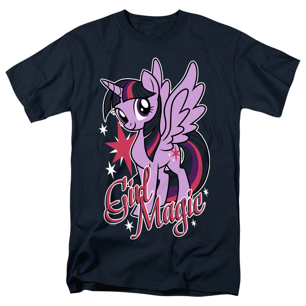 My Little Pony Tv Girl Magic Mens T Shirt Navy Officially Licensed