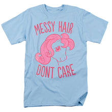 Load image into Gallery viewer, My Little Pony Retro Messy Hair Mens T Shirt Light Blue