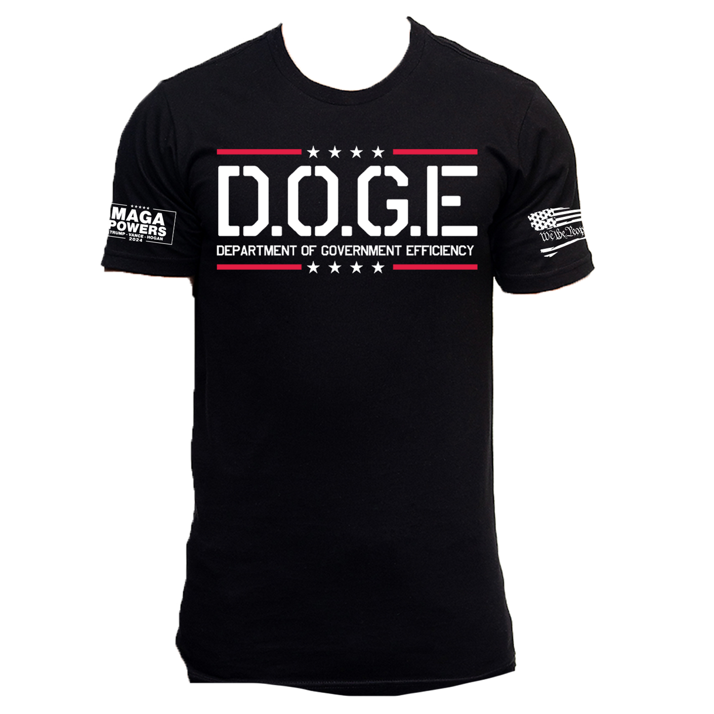 Black Doge Adult T-Shirt