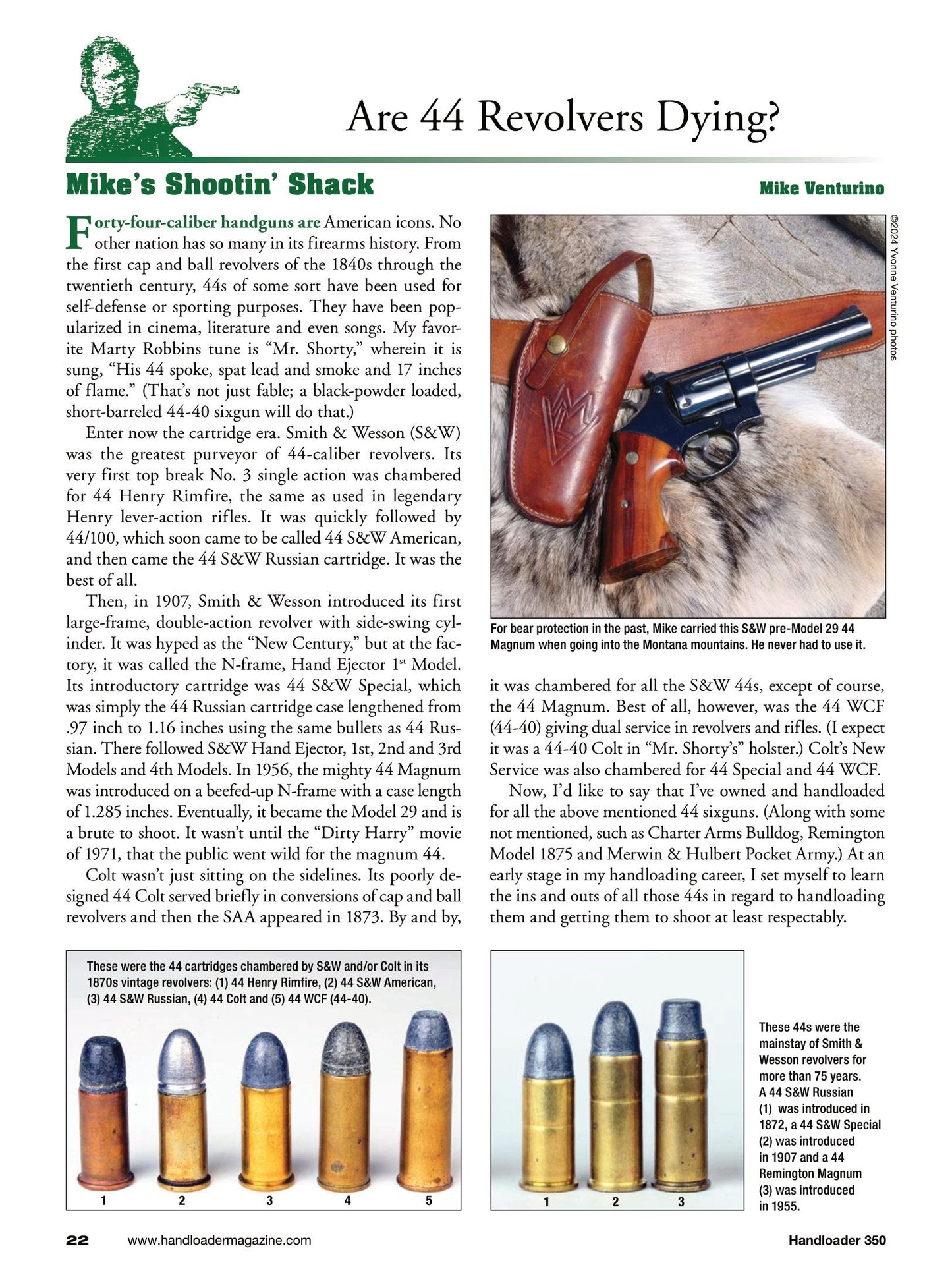 Handloader June 2024 - The Ammunition Reloading Journal: Wildcat Cartridges, Firearms, Load Development For AR-15s, 223 Winchester Super Short Magnum, Garmin Xero C1 Pro, Alliant Reloader 50, 270 Winchester, Tools, Pressures & More!