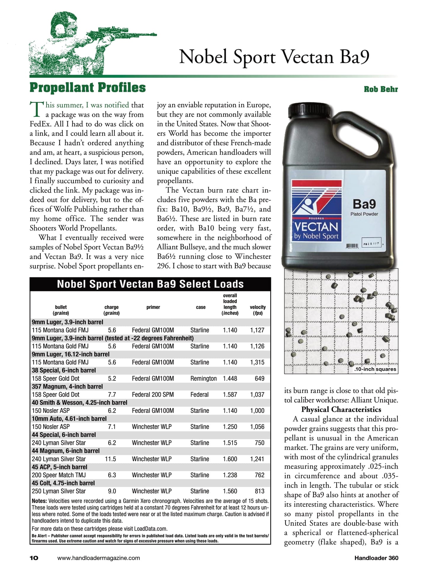 Handloader The Ammunition Reloading Journal - February 2026: 41 Magnum Loads For Revolvers & Rifles, Spandau RL 308 Winchester, Wooden Bullets, 300 RUM Load Development, Ruger Redhawk 45 Colt & More!