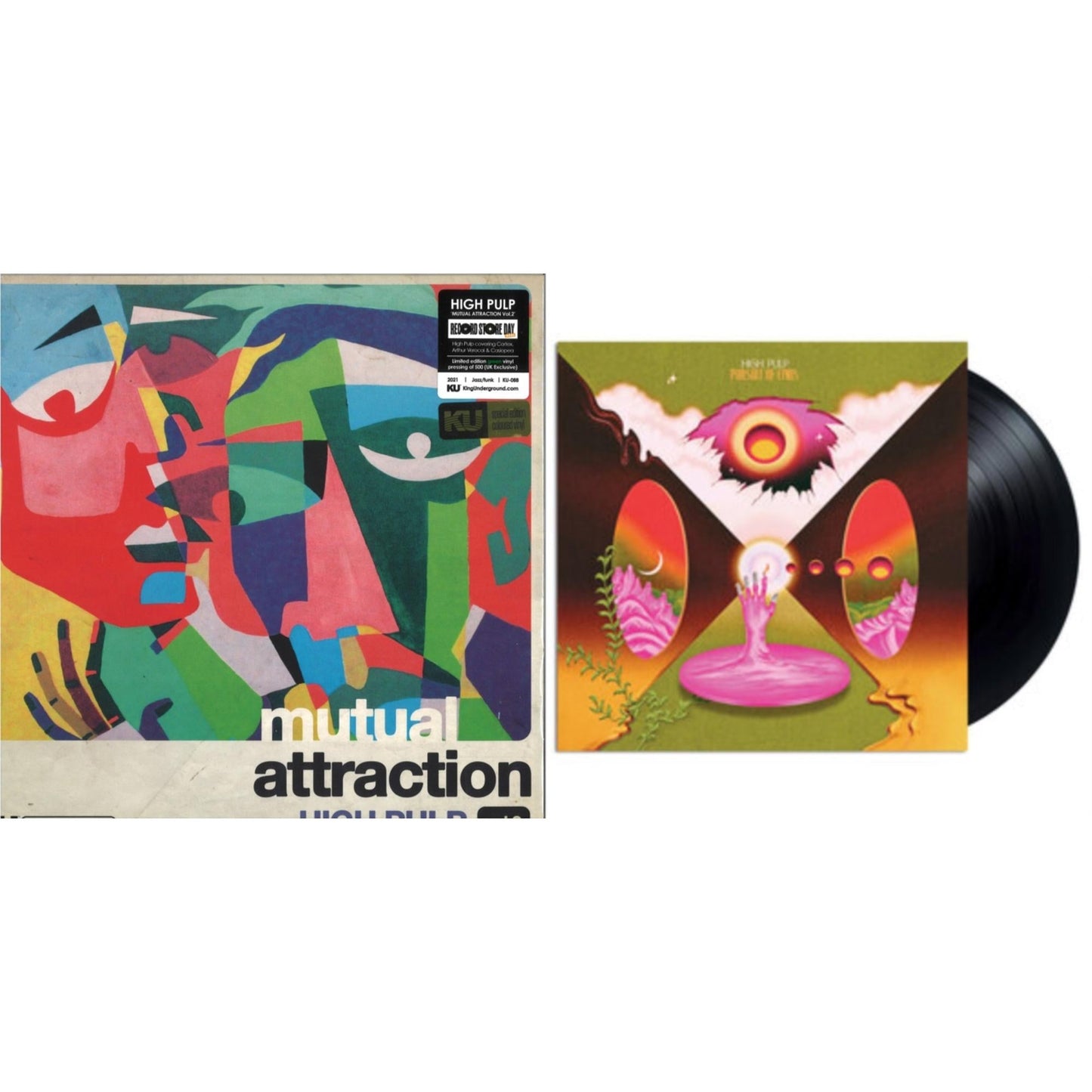 High Pulp - Pursuit Of Ends & Mutual Attraction Vol. 2 - LP Vinyl Bundle