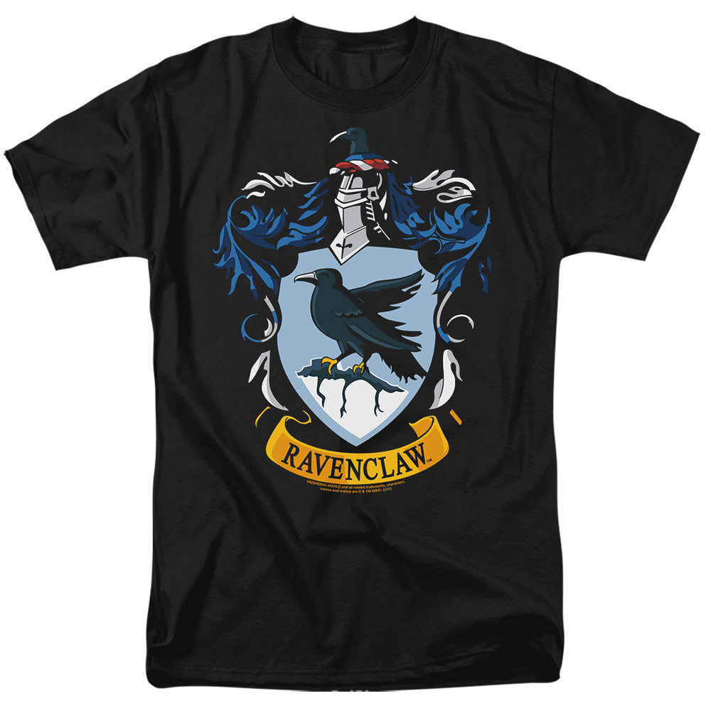 Harry Potter Ravenclaw Crest Mens T Shirt Black
