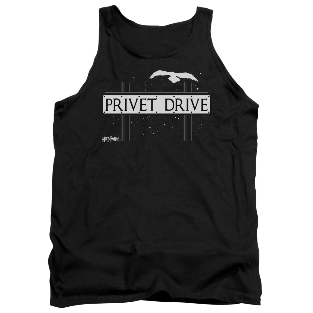 Harry Potter Privet Drive Mens Tank Top Shirt Black Officially Licensed