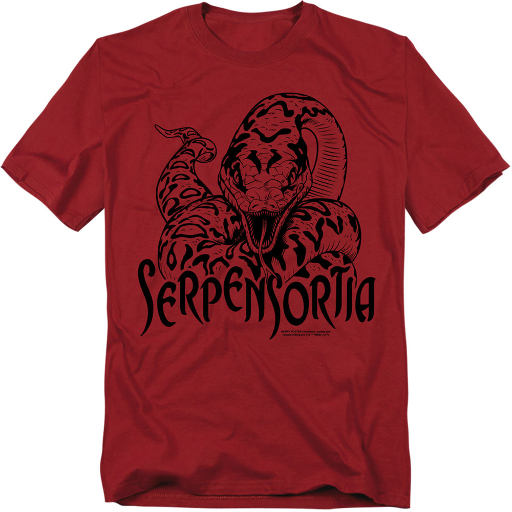 Harry Potter Serpensortia Mens T Shirt Cardinal