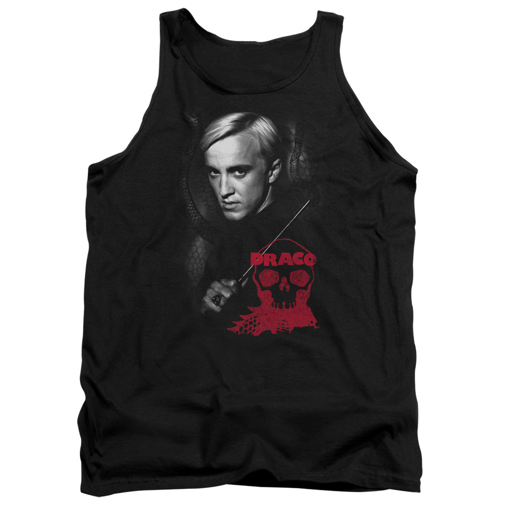 Harry Potter Draco Portrait Mens Tank Top Shirt Black Officially Licensed