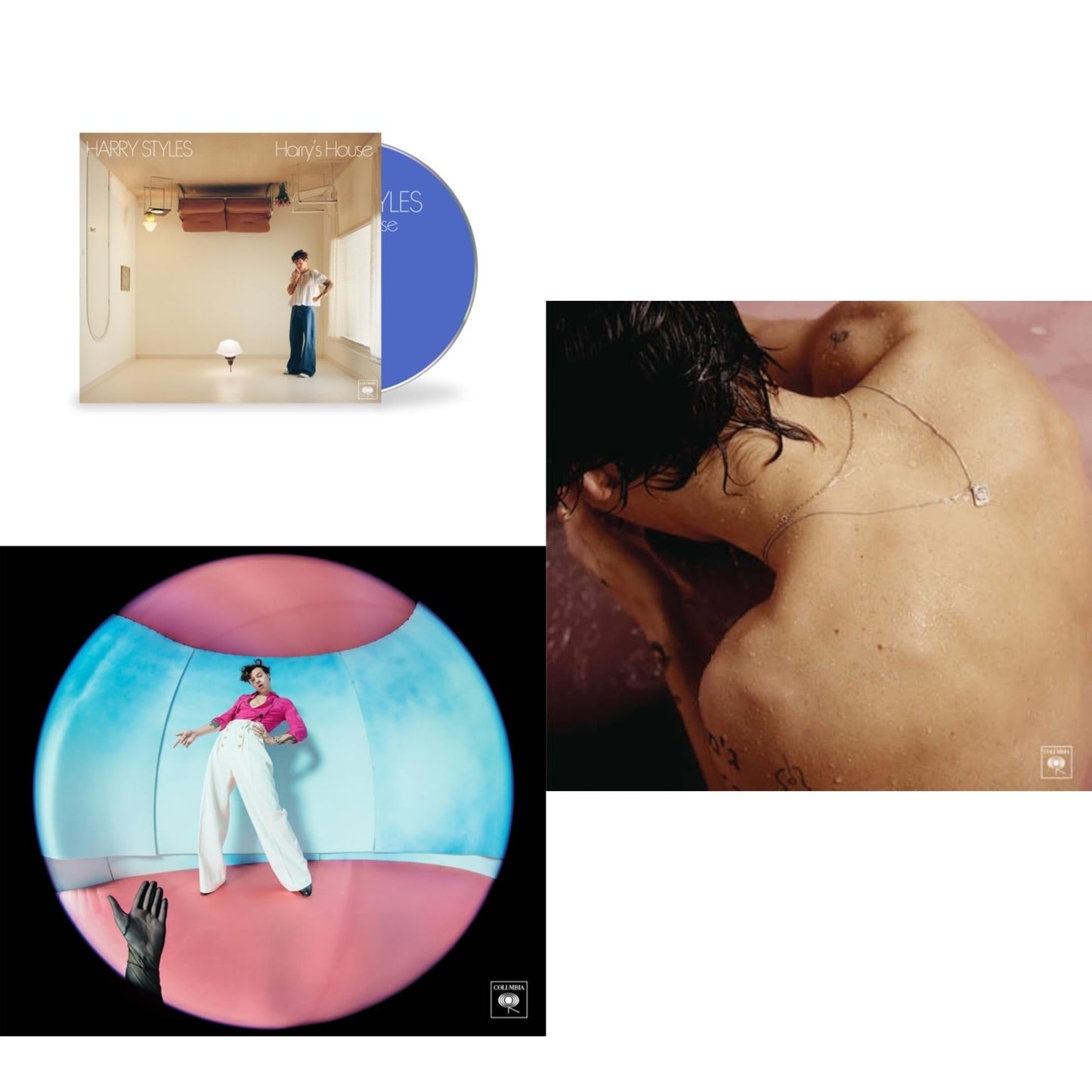Harry Styles - Harry's House & Fine Line (Digipak/Booklet) & Harry Styles - CD Bundle
