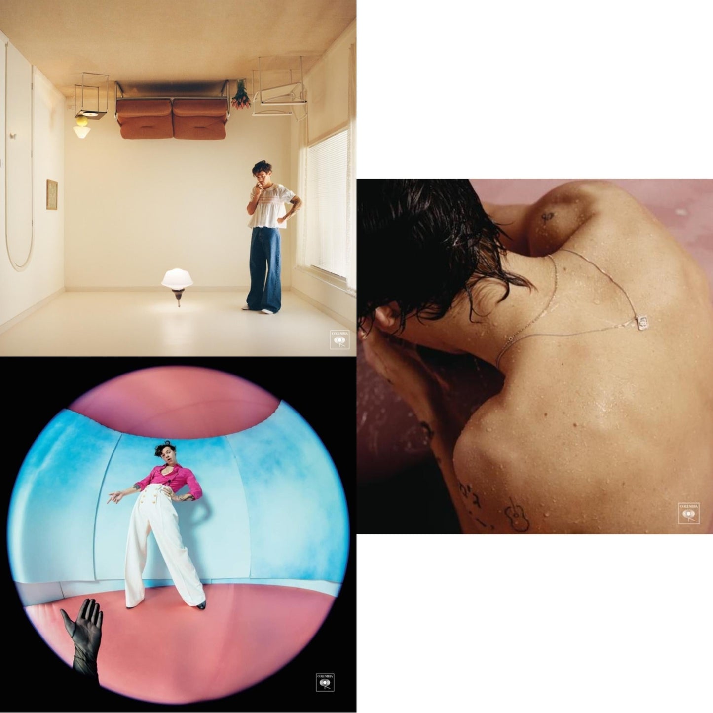Harry Styles - Fine Line (2LP/Gatefold/Poster) & Harry's House (180G) & Harry Styles (180G/Gatefold)