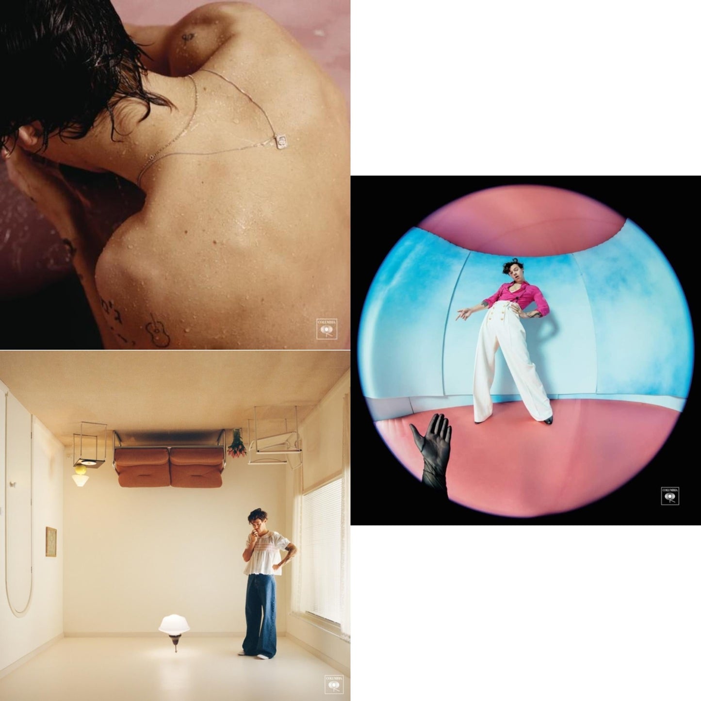 Harry Styles - Fine Line (2LP/Gatefold/Poster) & Harry's House (180G) & Harry Styles (180G/Gatefold)