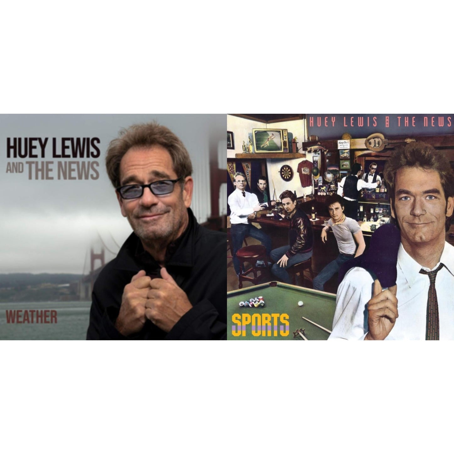Huey & The News Lewis - Weather & Sports (40Th Anniversary) - LP Vinyl Bundle