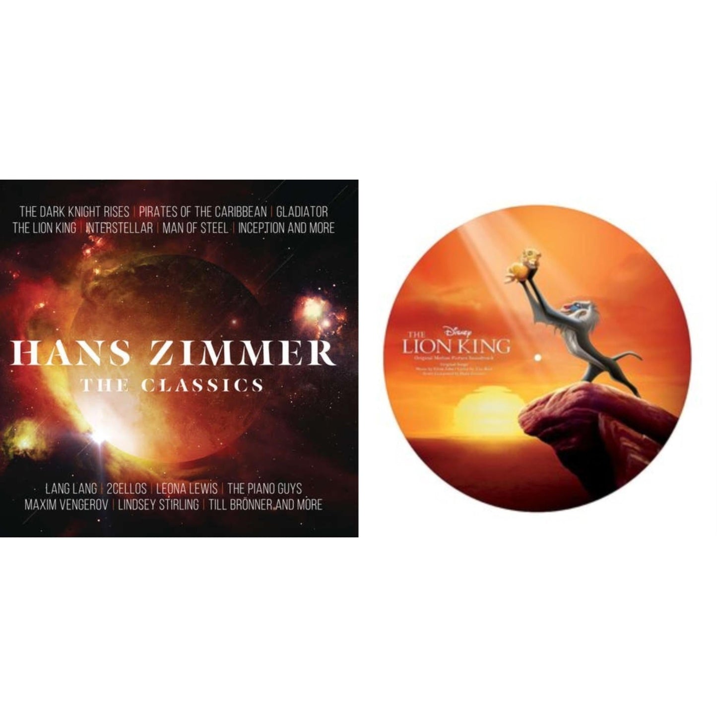 Hans Zimmer - Classics (2LP/180G/Gatefold) & Lion King Ost (Picture Disc)