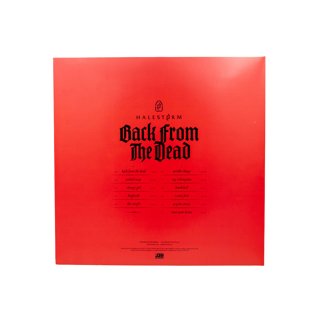 Halestorm Back From the Dead Signed Vinyl Record NYCC Exclusive