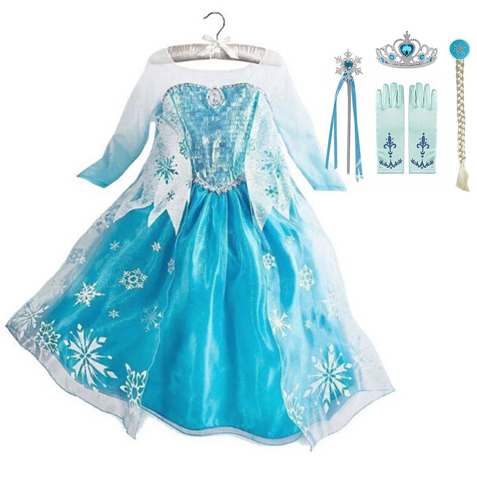Disney Princess Party Dress for Girls