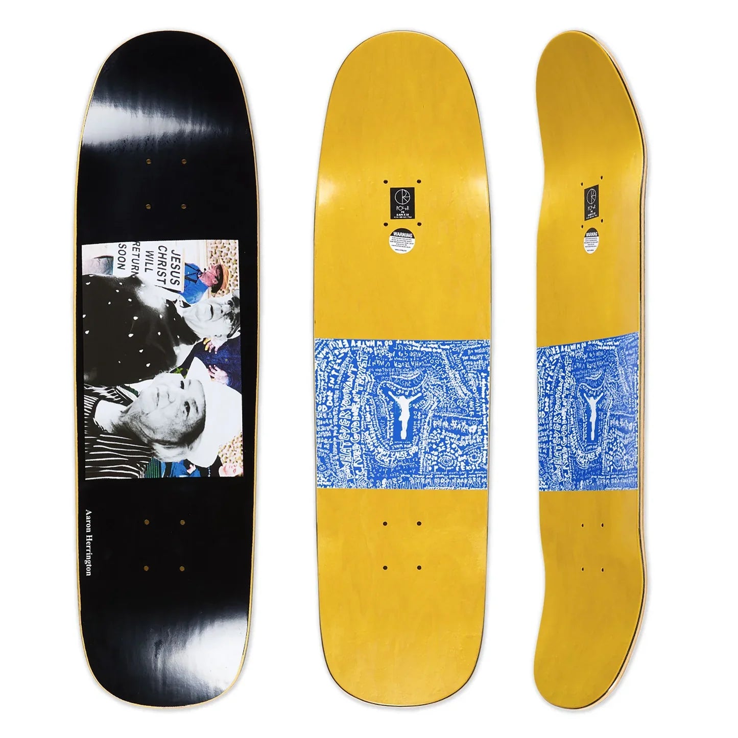 Polar Aaron Herrington Return Soon Deck - 8.625" Black
