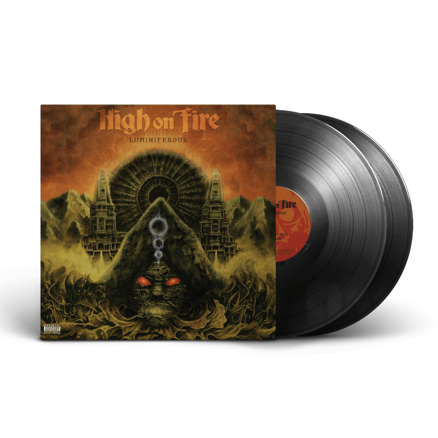 High On Fire - Luminiferous Black Vinyl Record