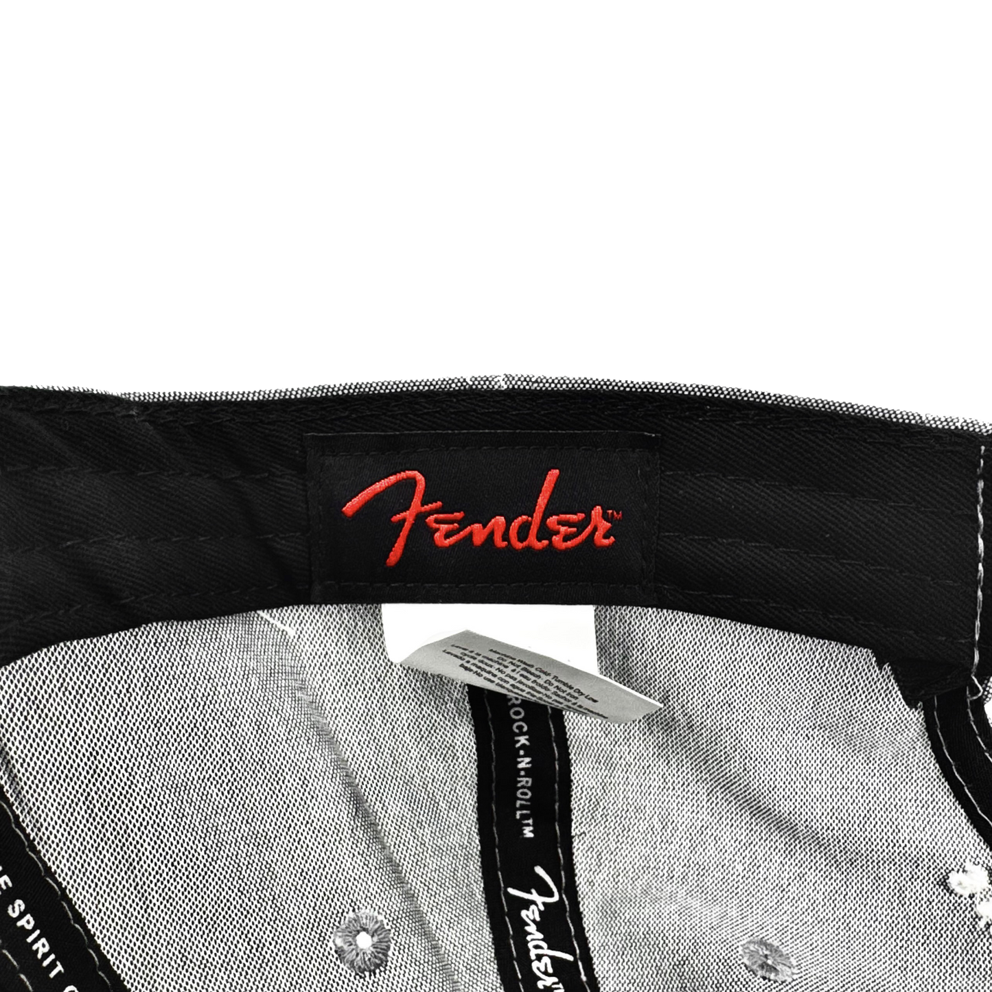 Fender Hipster Dad Hat Grey