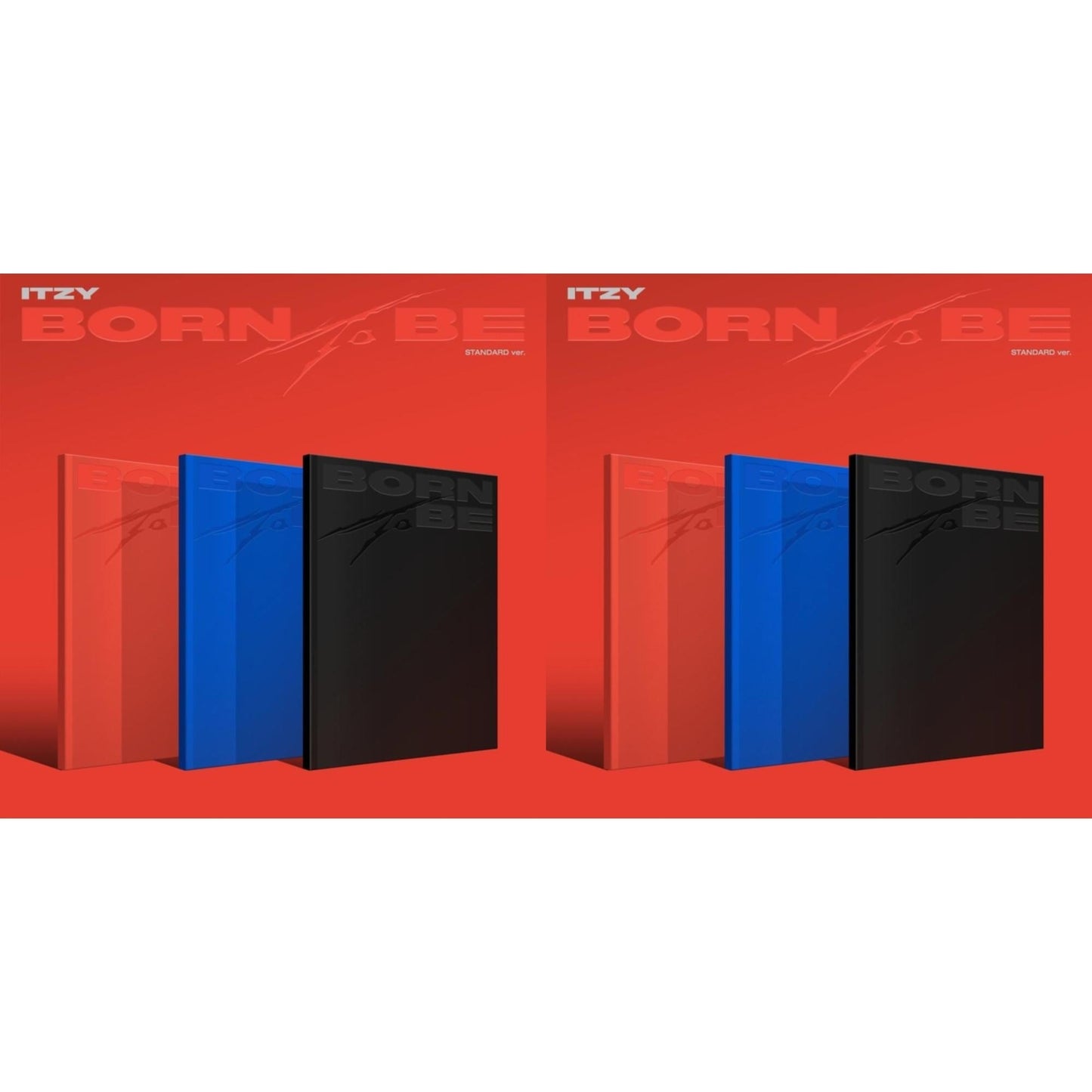 Itzy - Born To Be (Version B) & Born To Be (Version C) - CD Bundle