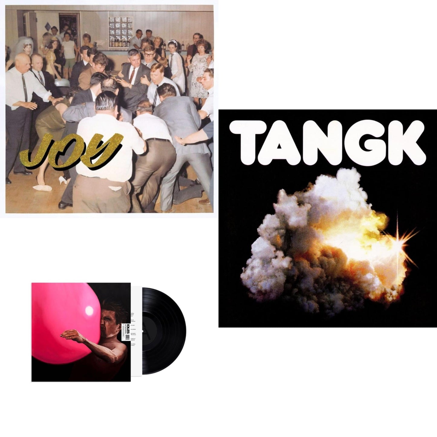 Idles - Joy As An Act Of Resistance & Ultra Mono & Tangk (Transparent Orange LP Vinyl)