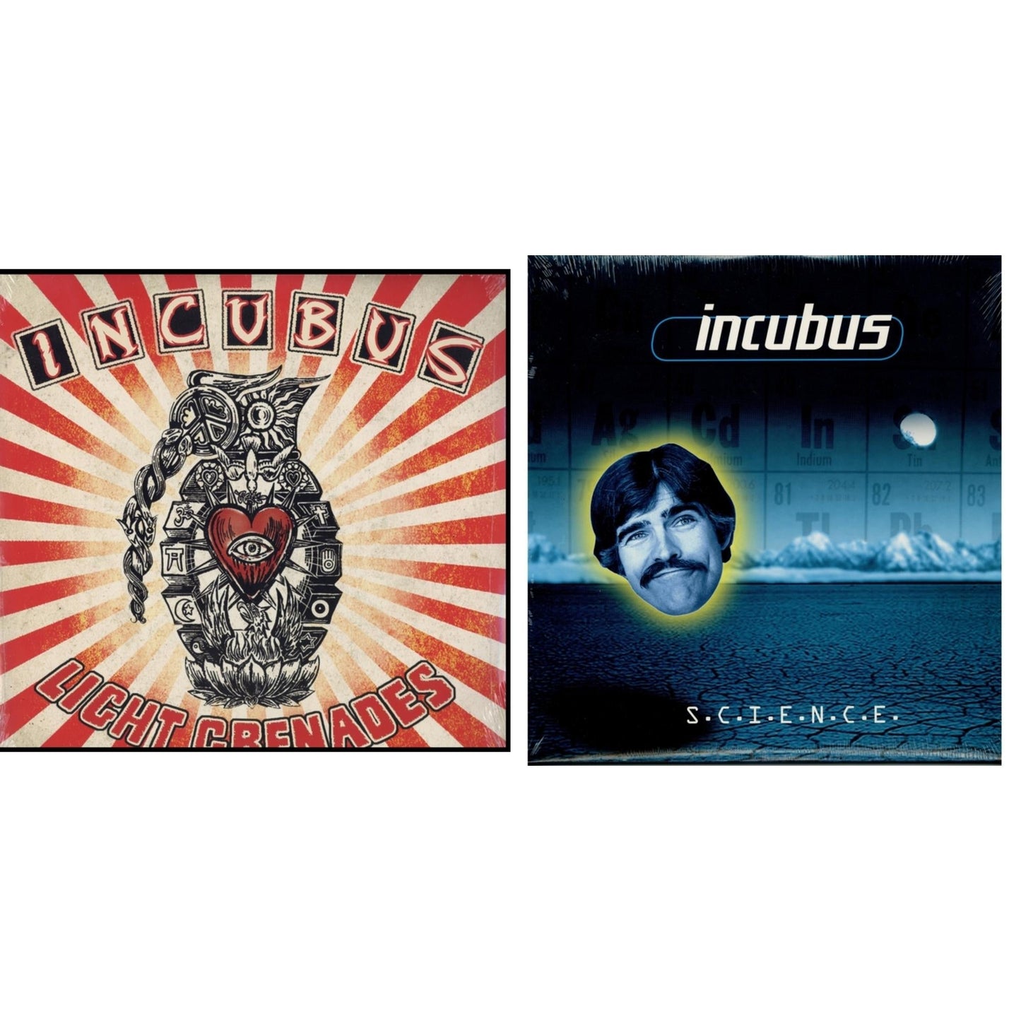 Incubus - Light Grenades & S.C.I.E.N.C.E. (180G) - LP Vinyl Bundle