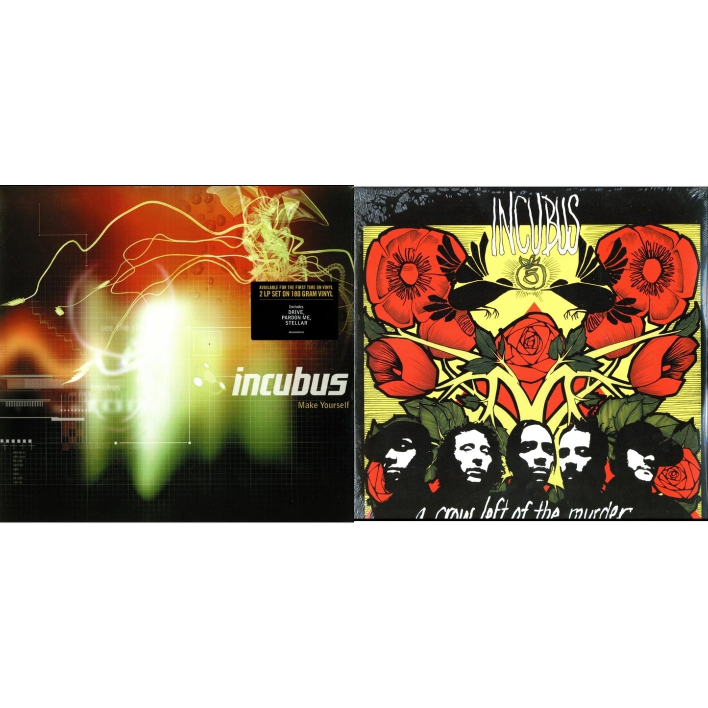 Incubus - Crow Left Of The Murder (2LP/180G) & Make Yourself (2LP/180G)