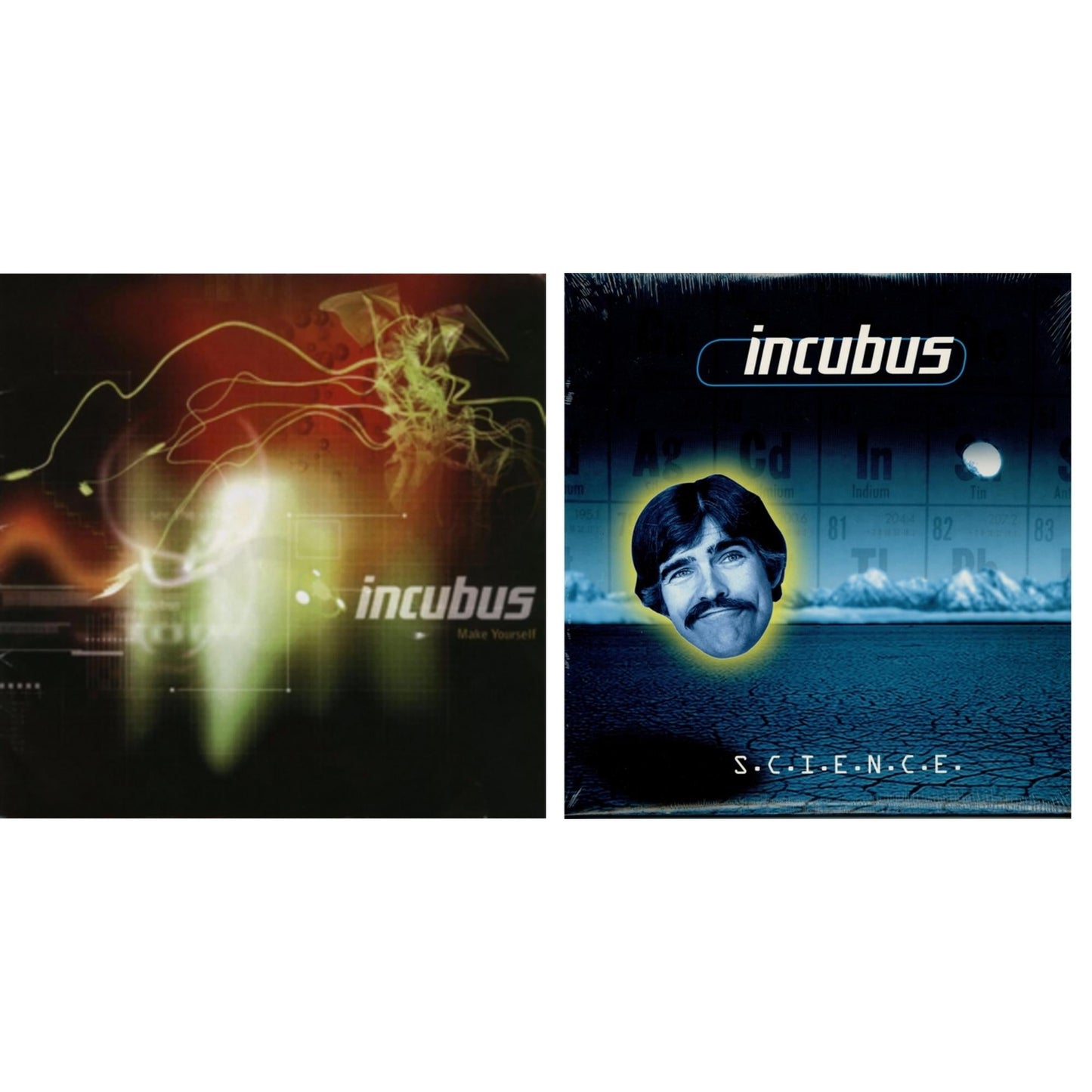 Incubus - Make Yourself (180G) & S.C.I.E.N.C.E. (180G) - LP Vinyl Bundle