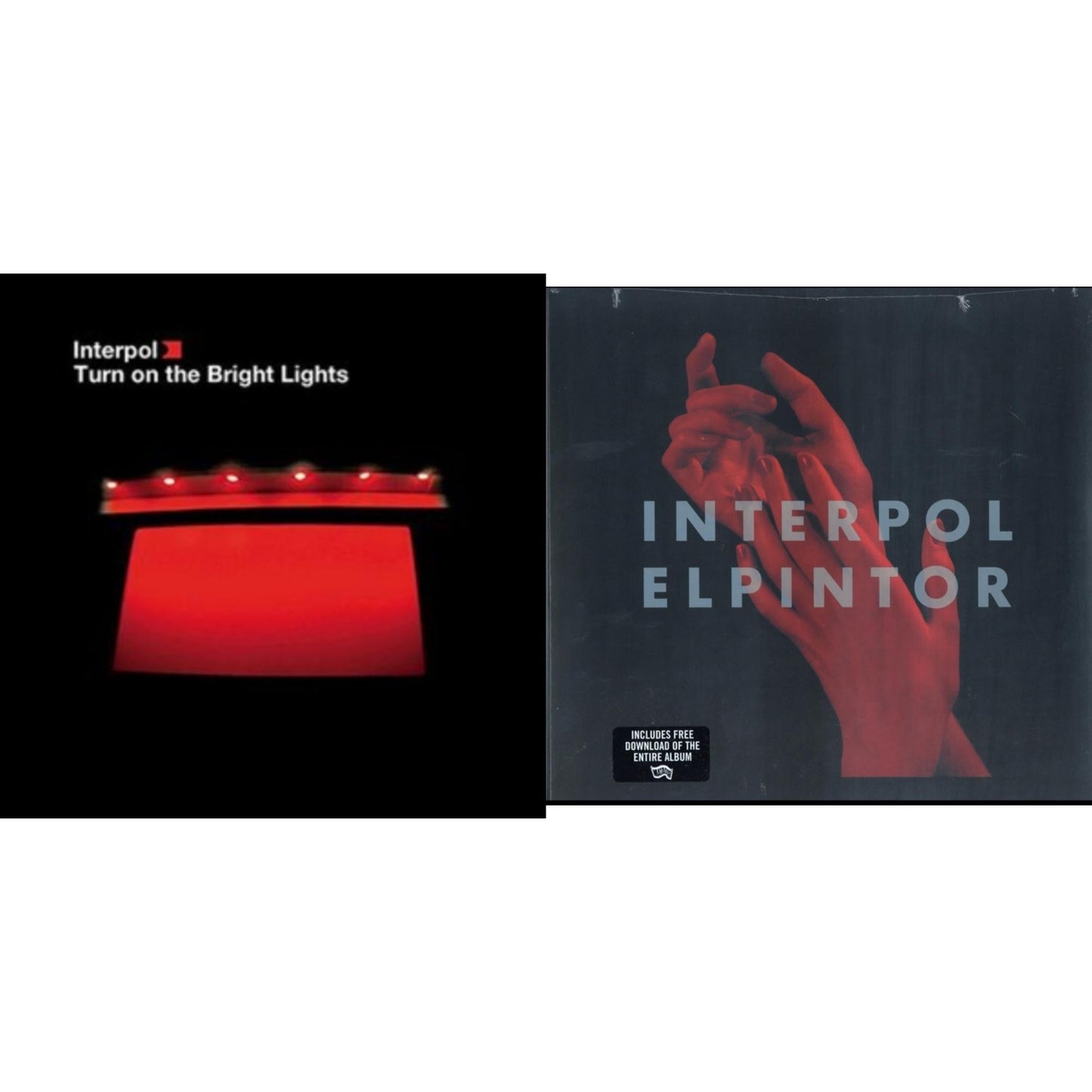 Interpol - Turn On The Bright Lights & El Pintor - LP Vinyl Bundle