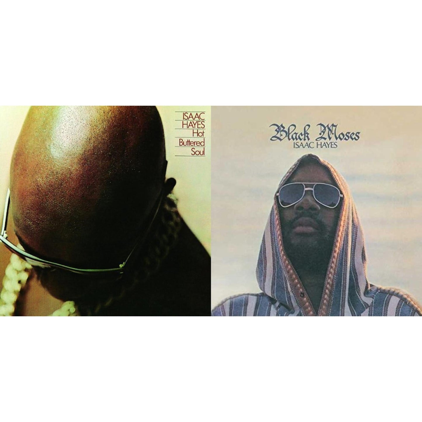 Isaac Hayes - Hot Buttered Soul (180G) & Black Moses(2-LP Vinyl)