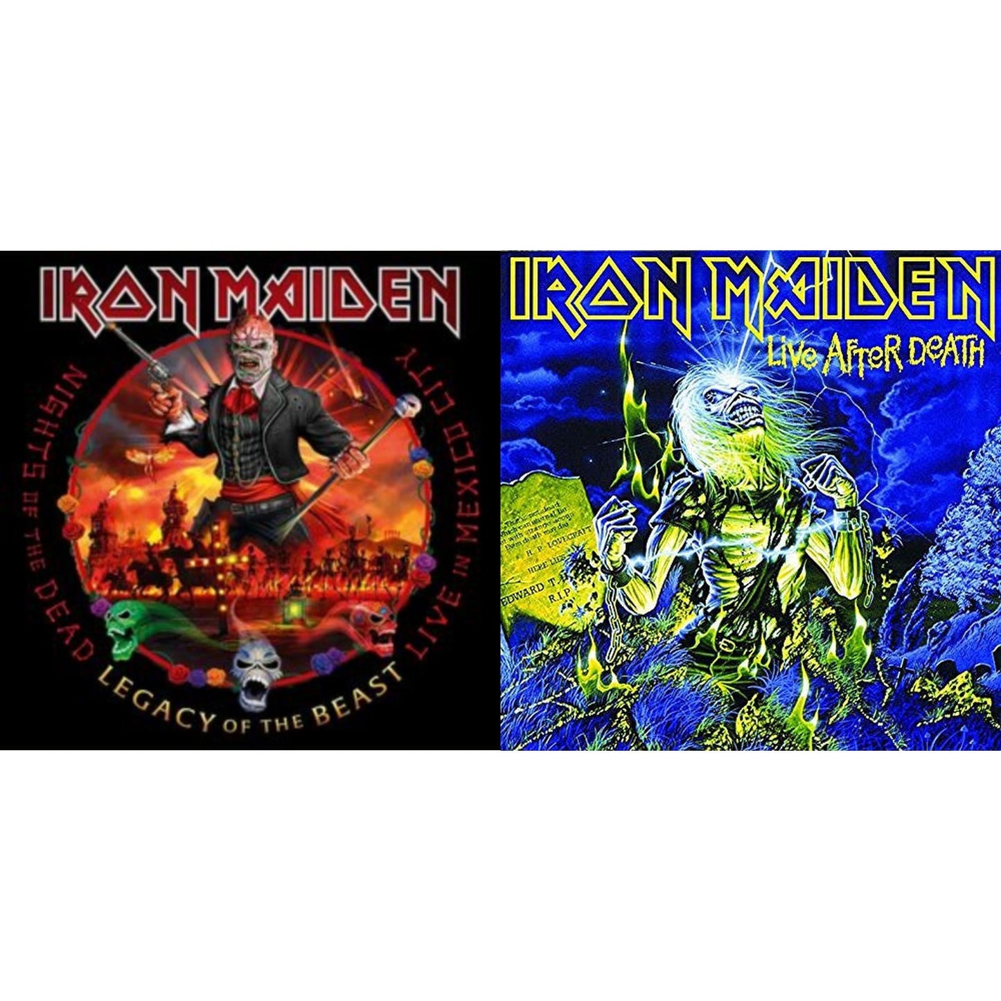 Iron Maiden - Nights Of The Dead, Legacy Of The Beast: Live In Mexico City (X) (3LP/180G) & Live After Death