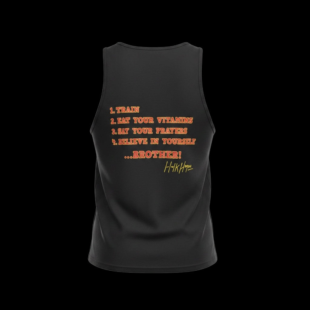 Mens Black Hulks Rules Tank Top