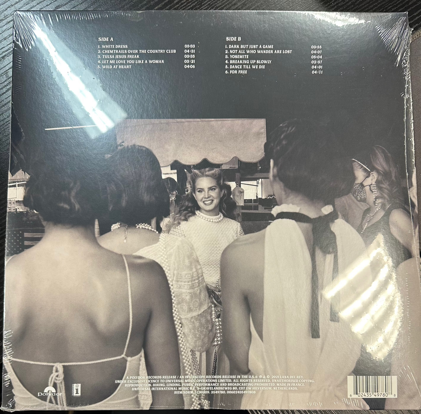 DEL REY, LANA - Chemtrails Over The Country Club Vinyl LP Record