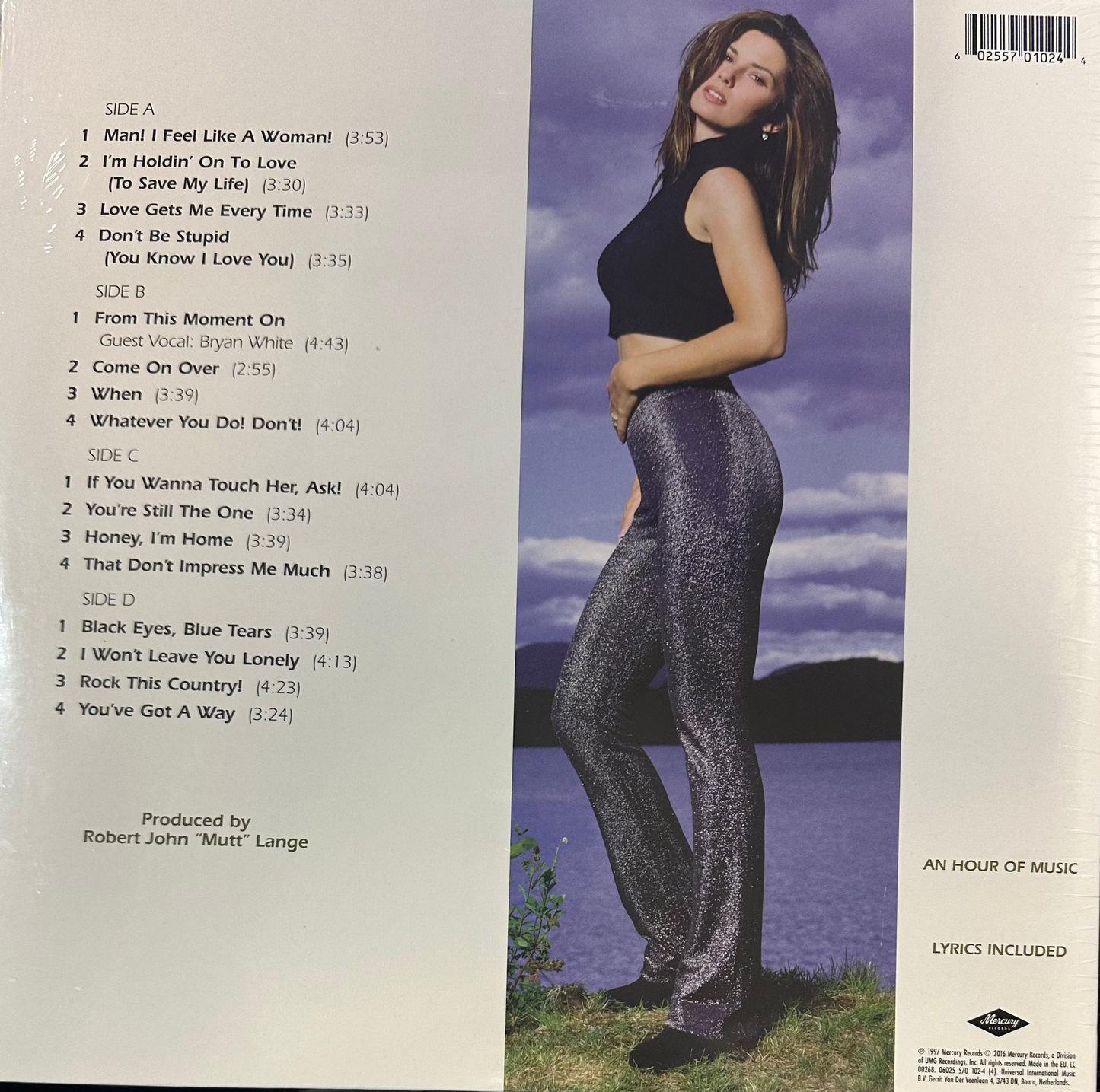 Shania Twain - Come On Over 2x Vinyl LP Record