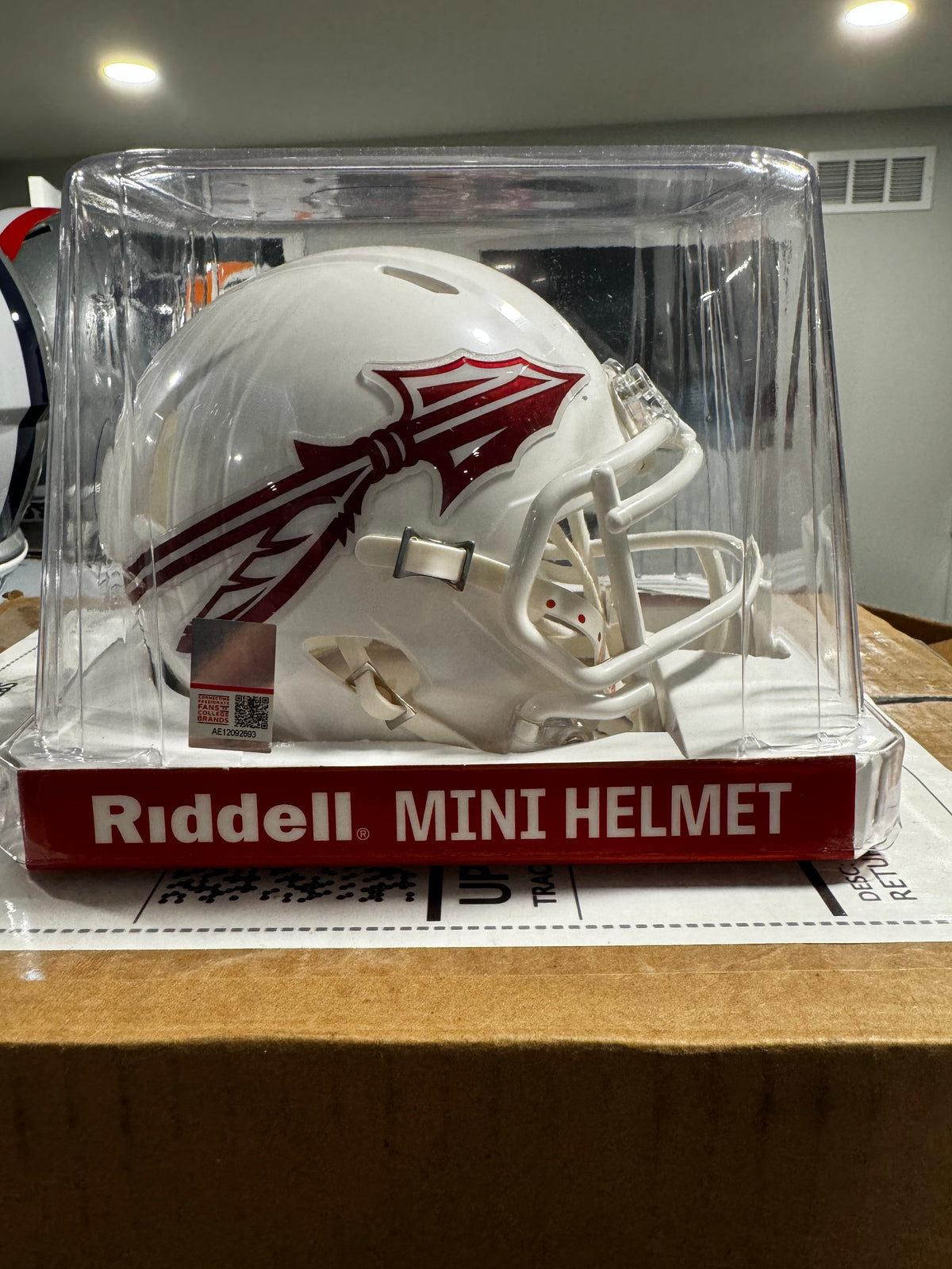 Florida State Seminoles NCAA Mini Speed Football Helmet White - NCAA