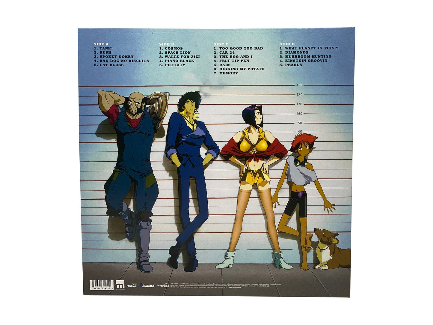 Cowboy Bebop Original Series Soundtrack (Limited Edition Clear w/ Black, Blue and Pink Splatter 2x LP) Vinyl Record