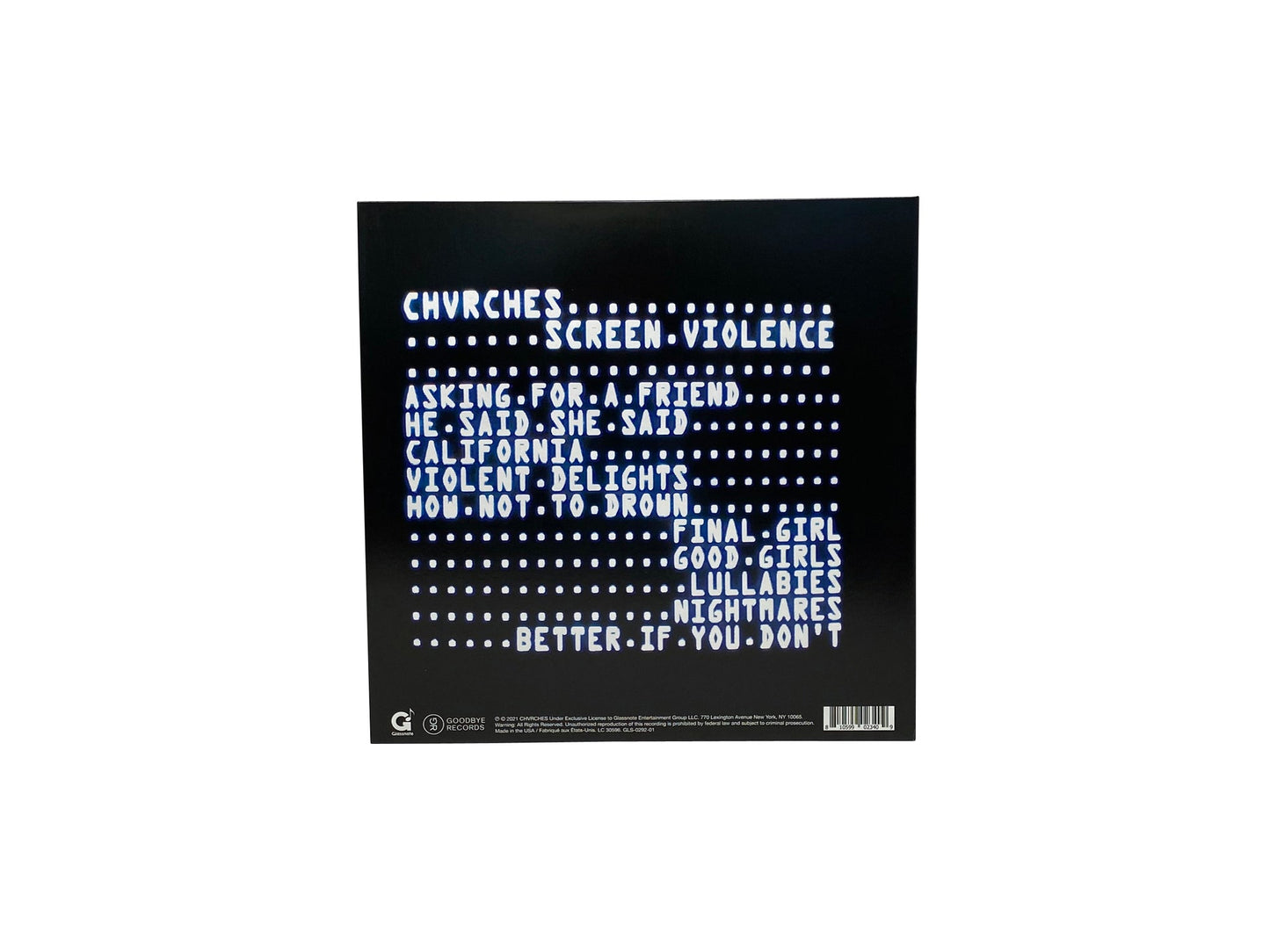 Chvrches - Screen Violence (Limited Edition Red Colored Vinyl) Vinyl Record