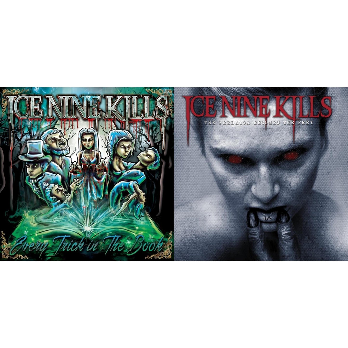 Ice Nine Kills - Every Trick In The Book & Predator Becomes The Prey (Translucent Blue LP Vinyl)