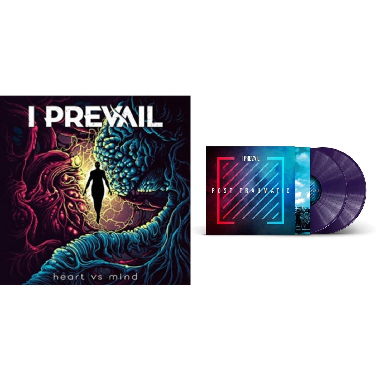 I Prevail - Heart Vs. Mind & Post Traumatic (2LP/Opaque Dark Purple Vinyl)