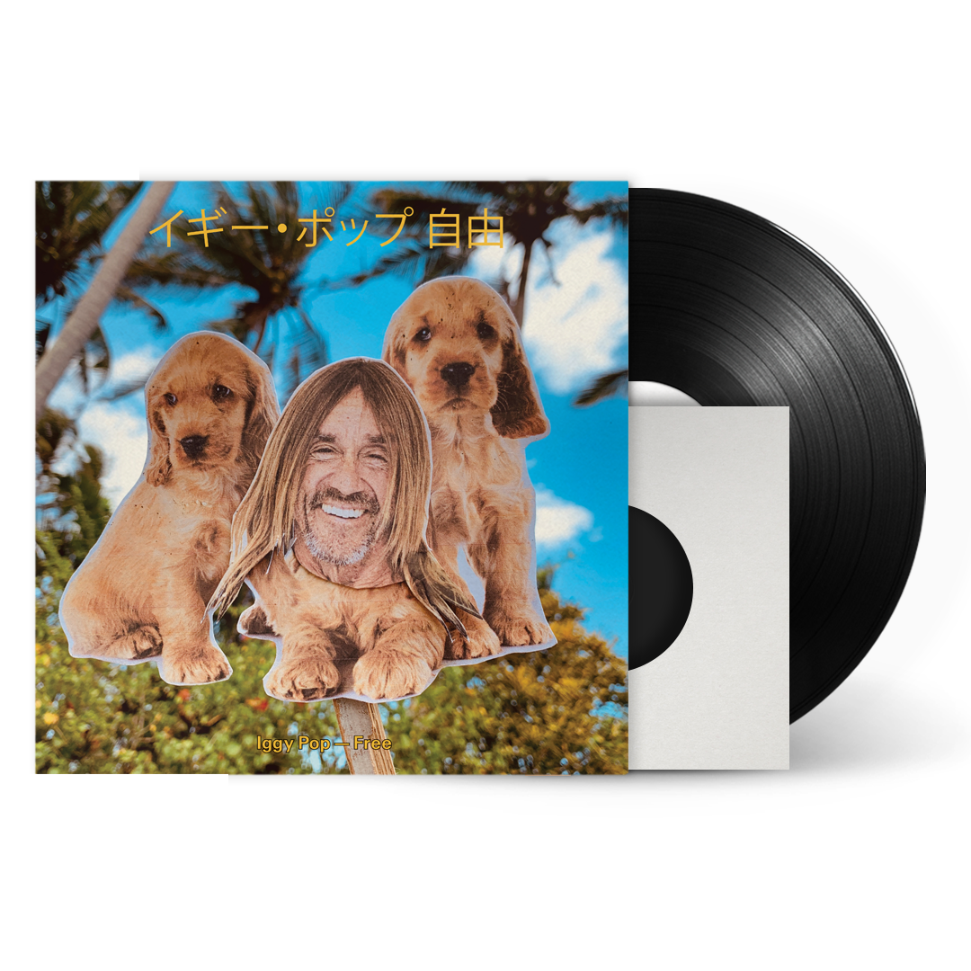 Iggy Pop Limited Edition Free LP Designed By Maurizio Cattelan Vinyl Record