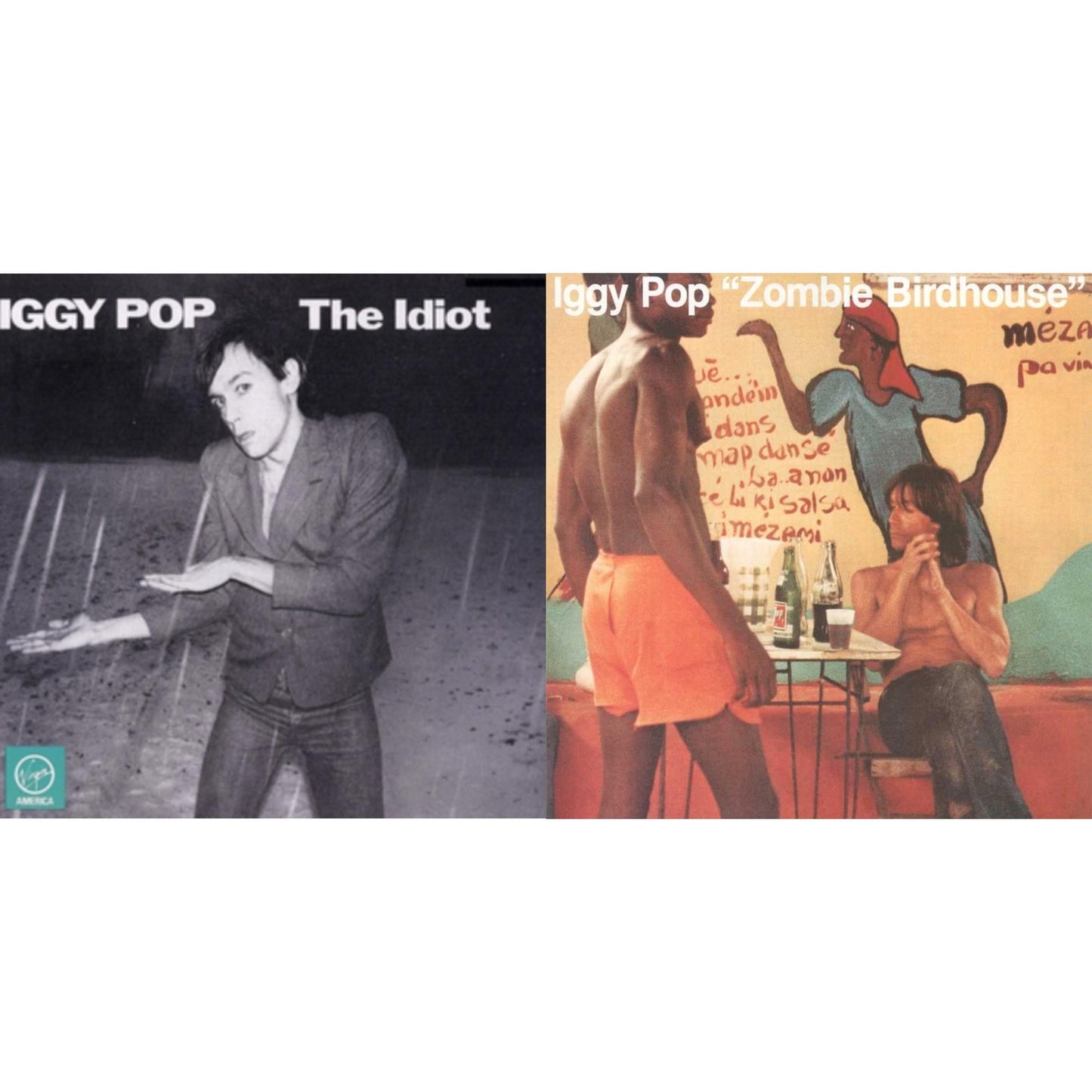 Iggy Pop - Idiot & Zombie Birdhouse - LP Vinyl Bundle