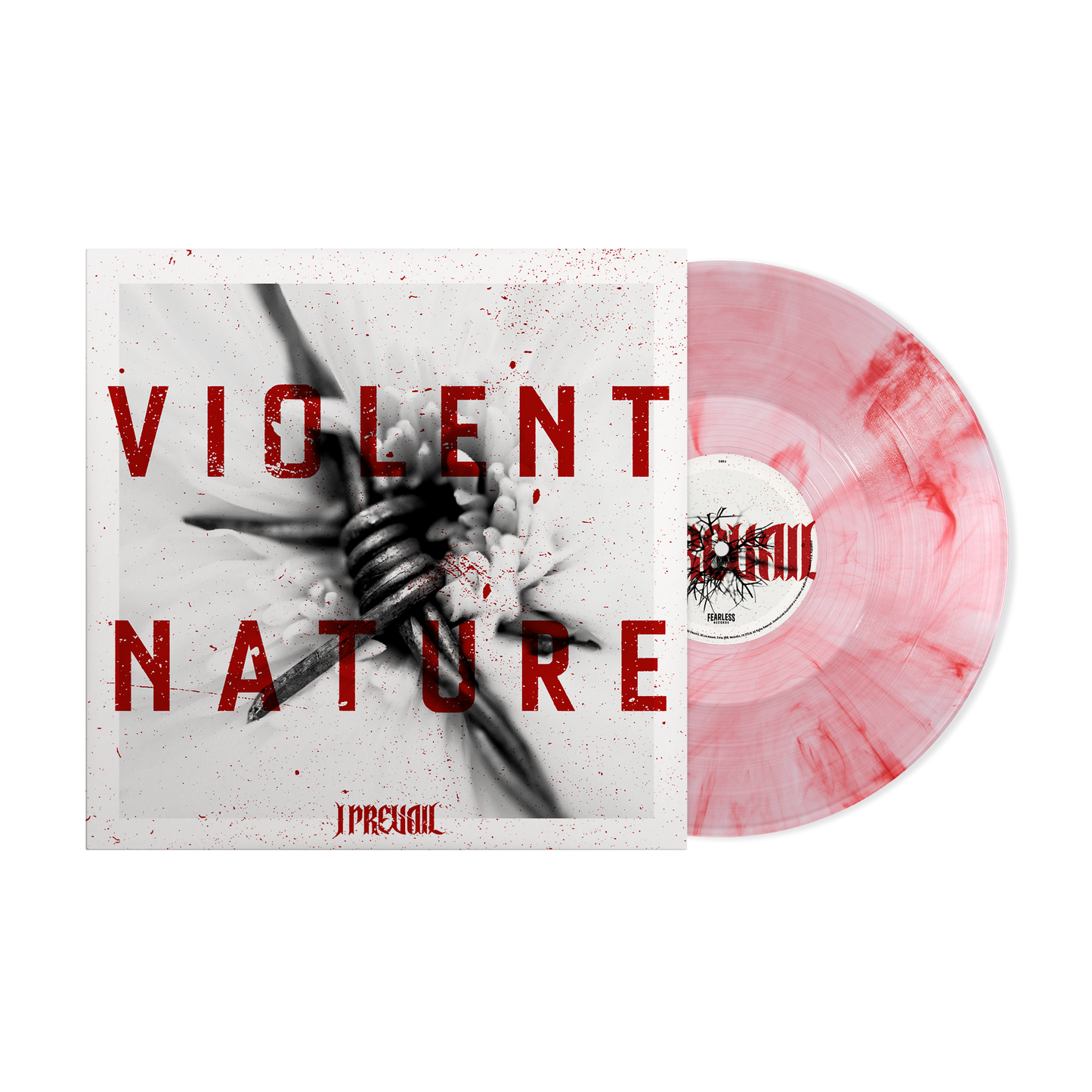 I Prevail ‘Violent Nature’ LP (Exclusive – Limited to 500, Blood Shot Vinyl) Vinyl Record