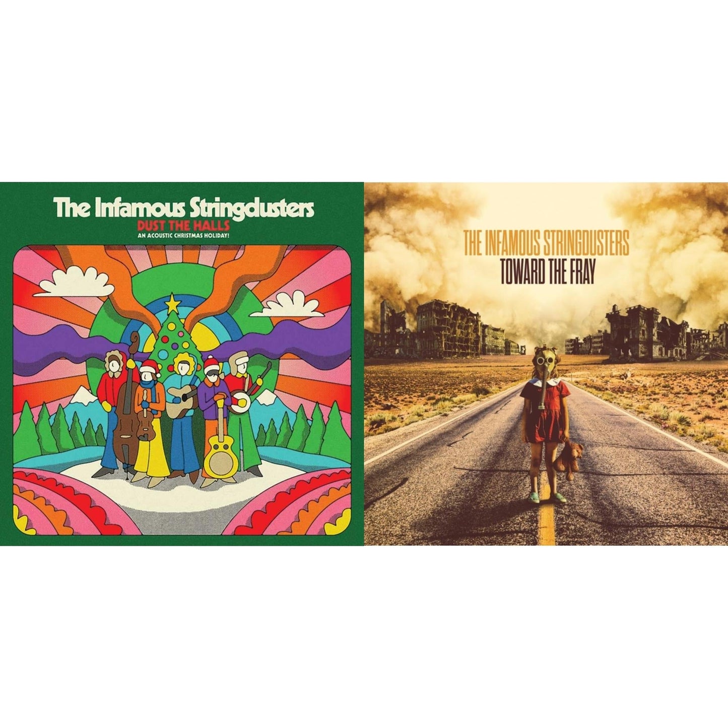 Infamous Stringdusters - Dust The Halls: An Acoustic Christmas Holiday! & Toward The Fray (2LP)