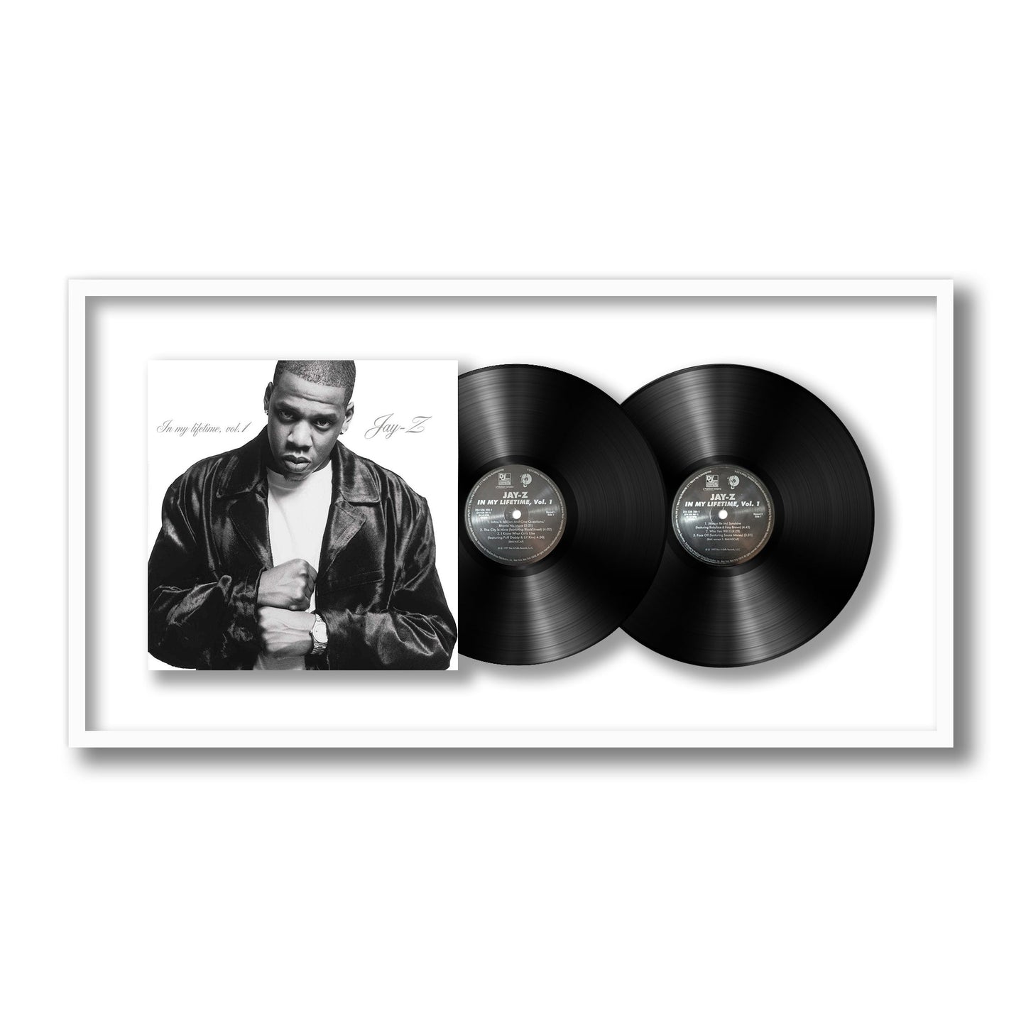 Jay-Z In My Liftetime, Vol. 1 Framed Vinyl Record