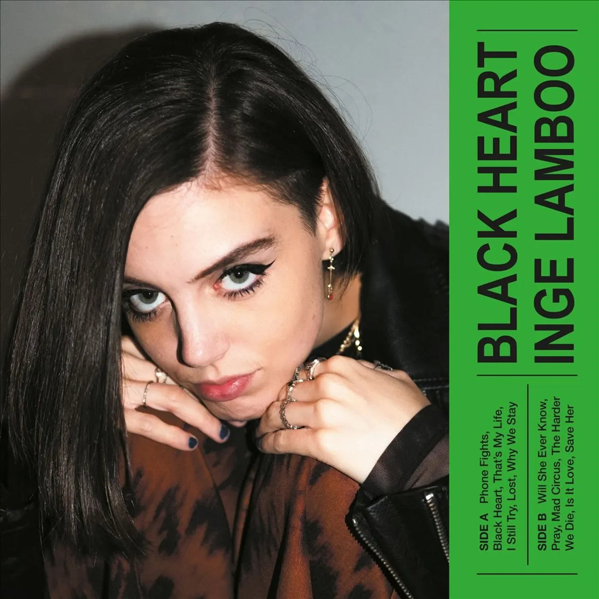 Inge Lamboo - Black Heart (includes CD) Vinyl Record