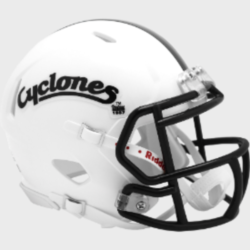 Iowa State Cyclones NCAA Mini Speed Football Helmet Script- NCAA.