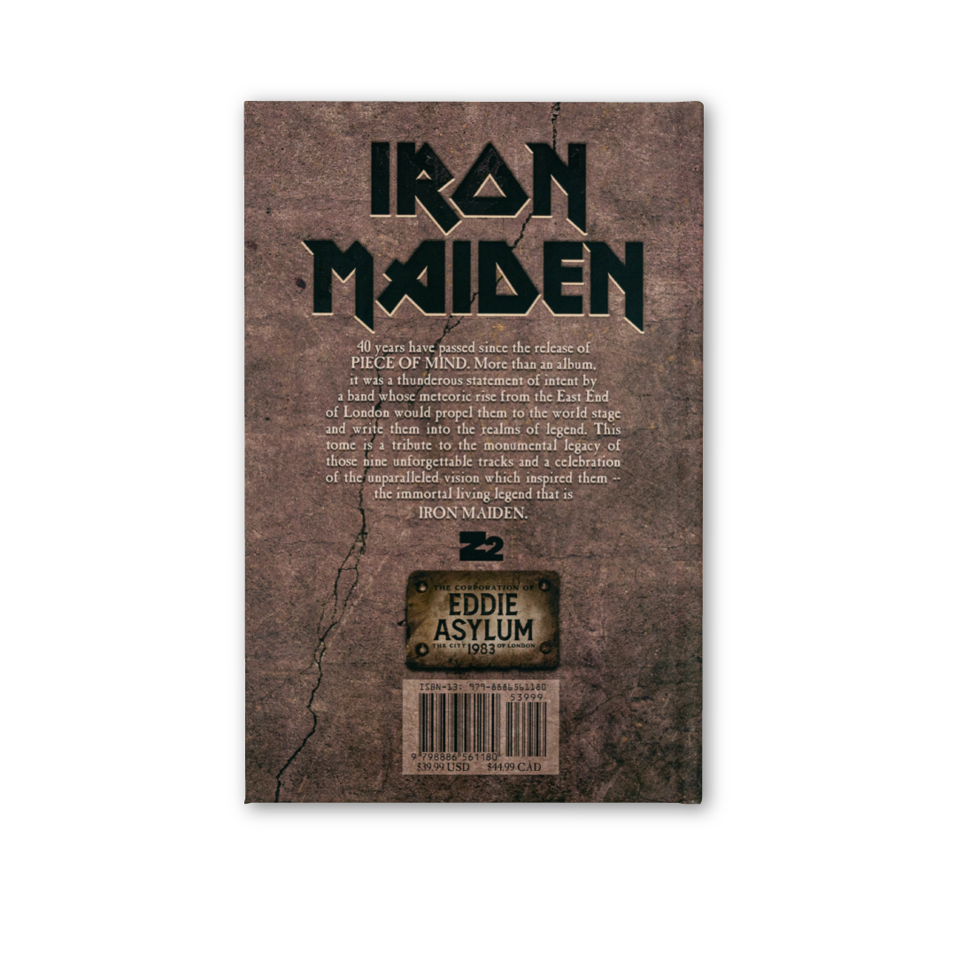 Iron Maiden Piece Of Mind - "The Trooper" Edition Hardcover (Limited to 200) Book
