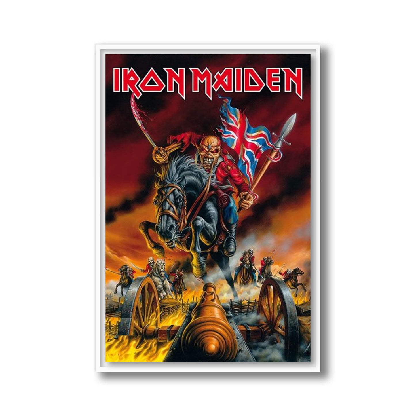 Iron Maiden Maiden England Framed Poster