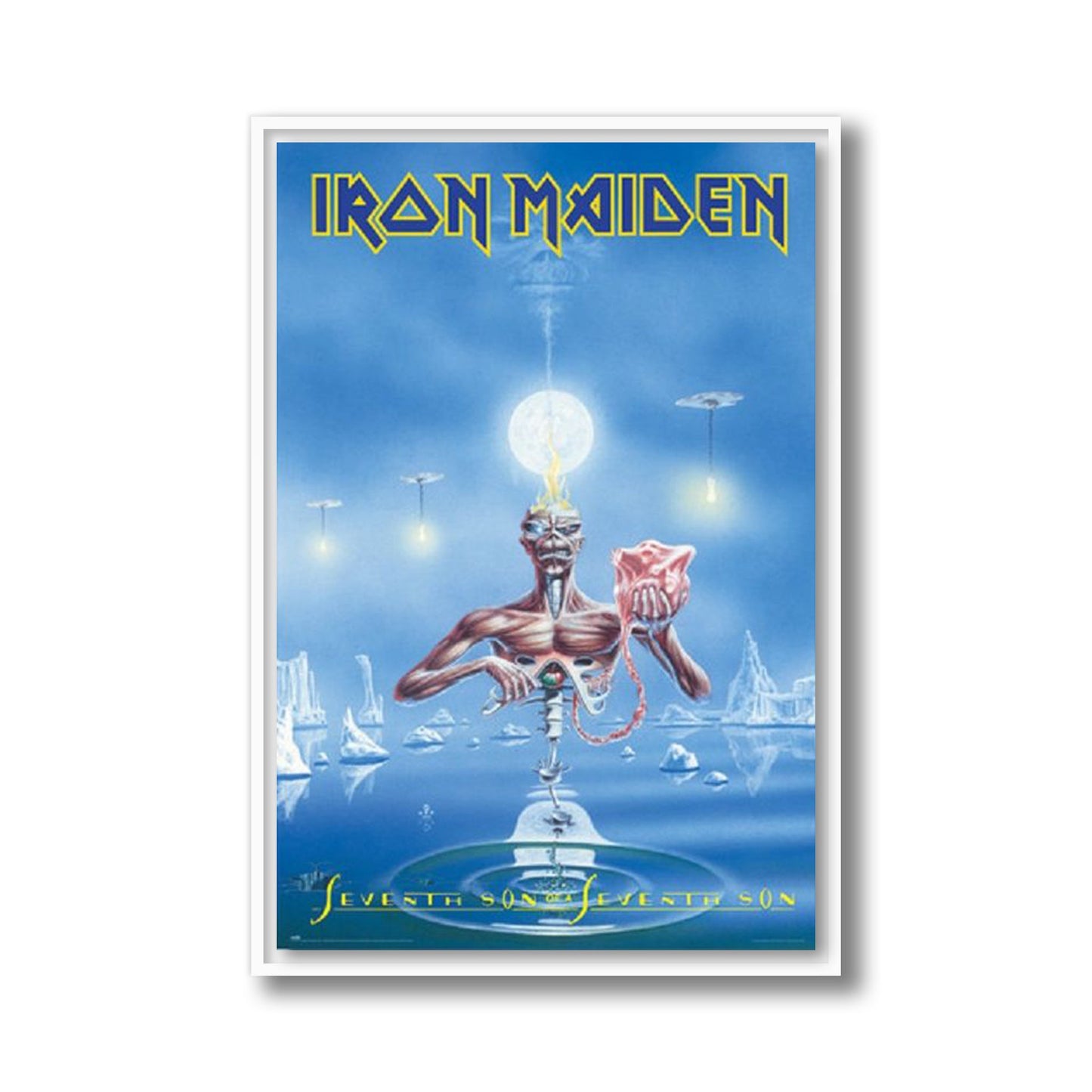 Iron Maiden Seventh Son of a Seventh Son Framed Poster