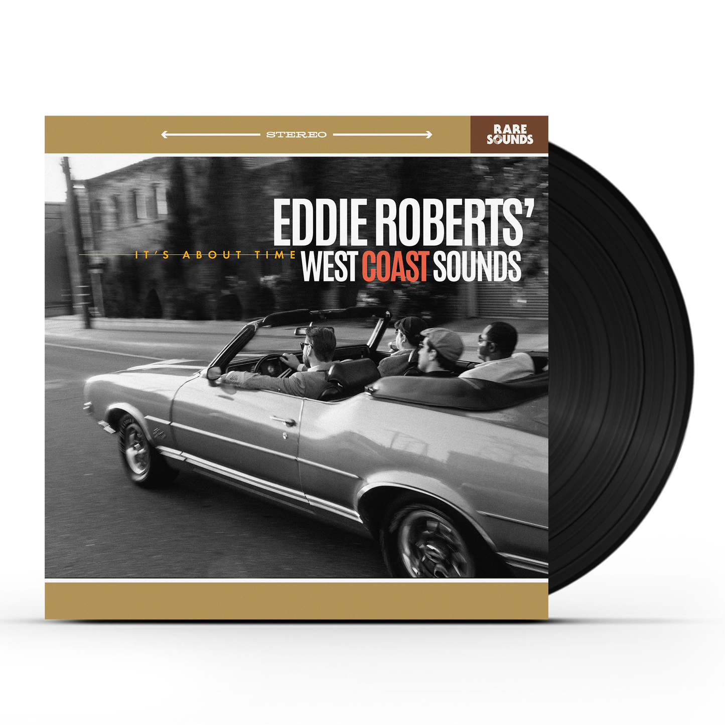 Eddie Roberts' West Coast Sounds - It's About Time (LP) Vinyl Record