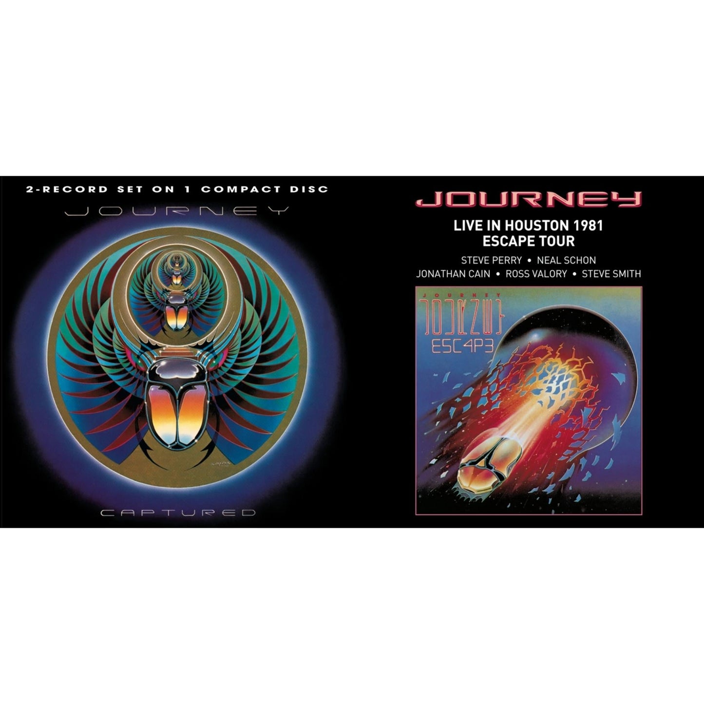 Journey - Captured & Live In Houston 1981: The Escape Tour - CD Bundle