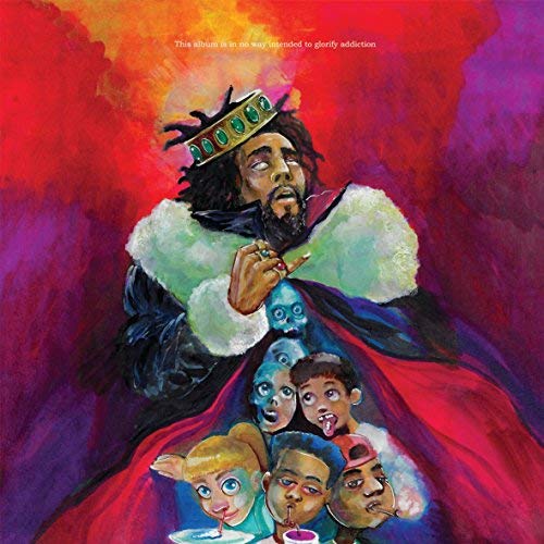 J Cole - KOD (EX/STD/BLK) Vinyl Record